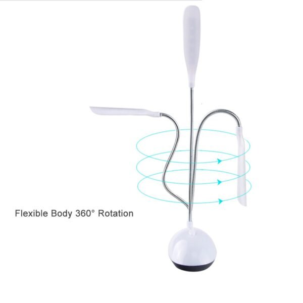 LED Desk Light Eye Protection Reading Lamp AAA Battery Powered Lamp Folding Creative Night Light For Reading Studying Bedroom - Image 9