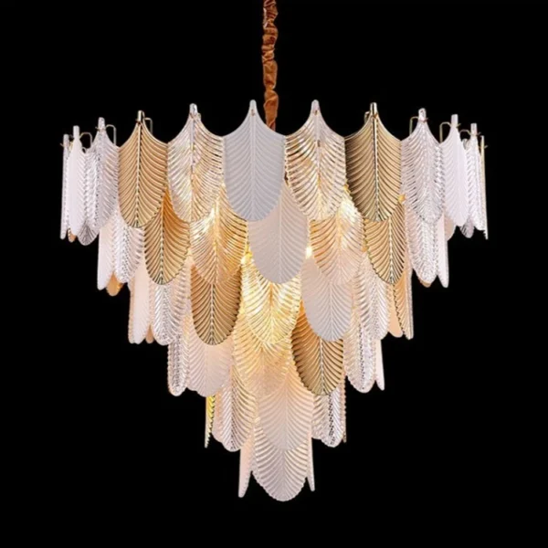 Luxury LED Crystal Chandelier - Ceiling Light for Living Room, Bedroom, Dining Room | Retro Modern Pendant Lighting Fixture - Image 10