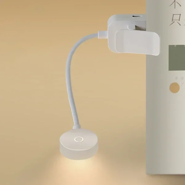 Portable LED Book Lamp Reading Small Table Lamps Eye Protection 3 Colors for Bedroom Study Bedside Student Book clip Night Light - Image 3