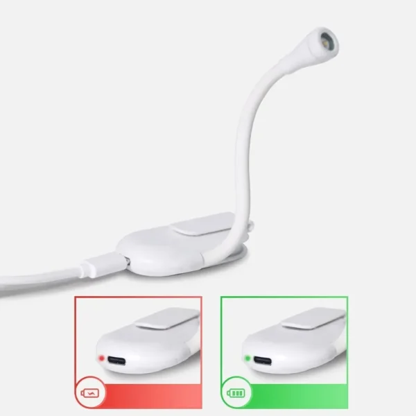 Portable LED Book Lamp Reading Small Table Lamps Eye Protection 3 Colors for Bedroom Study Bedside Student Book clip Night Light - Image 29