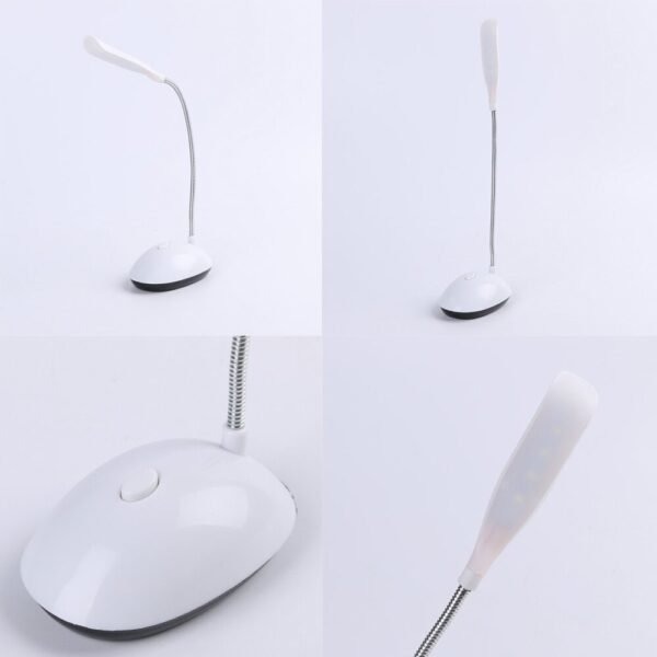 LED Desk Light Eye Protection Reading Lamp AAA Battery Powered Lamp Folding Creative Night Light For Reading Studying Bedroom - Image 12