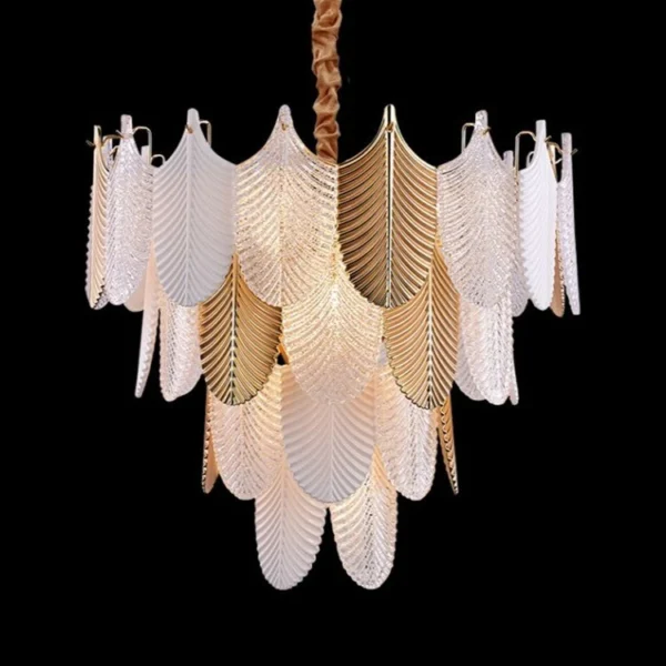 Luxury LED Crystal Chandelier - Ceiling Light for Living Room, Bedroom, Dining Room | Retro Modern Pendant Lighting Fixture - Image 8