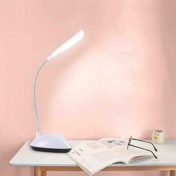 1Pc LED Folding Table Lamp Reading Light AAA Battery Powered Eye Protection Night Lamp Bedroom Bedside Study Lighting Desk Light - Image 2
