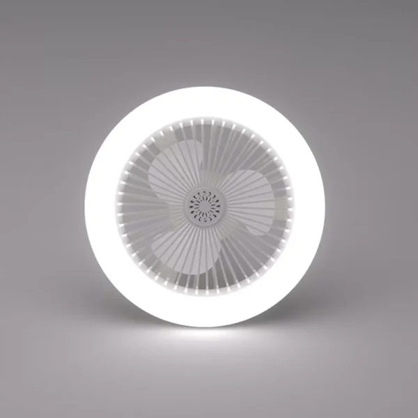 Rotatable 3in1 Ceiling Fan with Remote Control Lighting Lamp E27 Converter Base Lighting Base Bedroom Living Room Miflame - Image 3