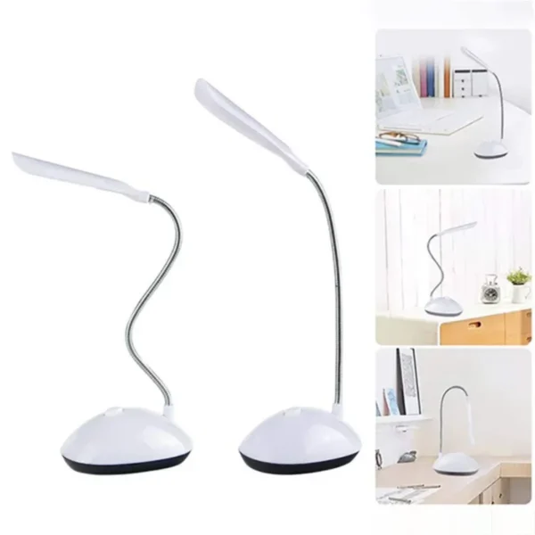 1Pc LED Folding Table Lamp Reading Light AAA Battery Powered Eye Protection Night Lamp Bedroom Bedside Study Lighting Desk Light - Image 3