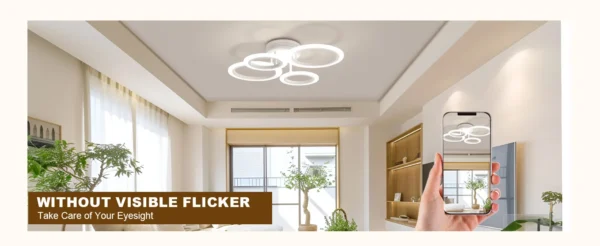 Modern Led Ceiling Light Ceiling Lamp Led Chandelier Suitable For Bedrooms Living Rooms Kitchen Dining Lighting Decor - Image 6